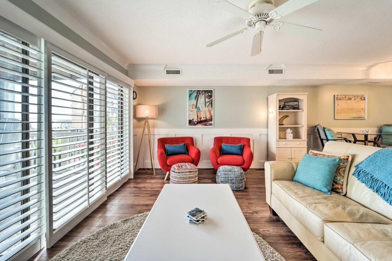 Bright Carolina Beach Condo - Walk To Shore! Εξωτερικό φωτογραφία