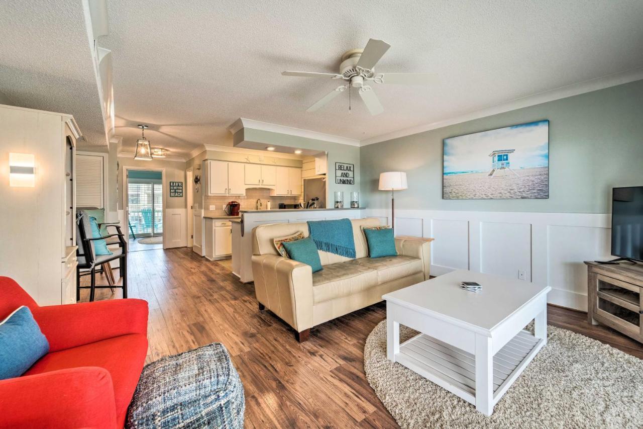 Bright Carolina Beach Condo - Walk To Shore! Εξωτερικό φωτογραφία