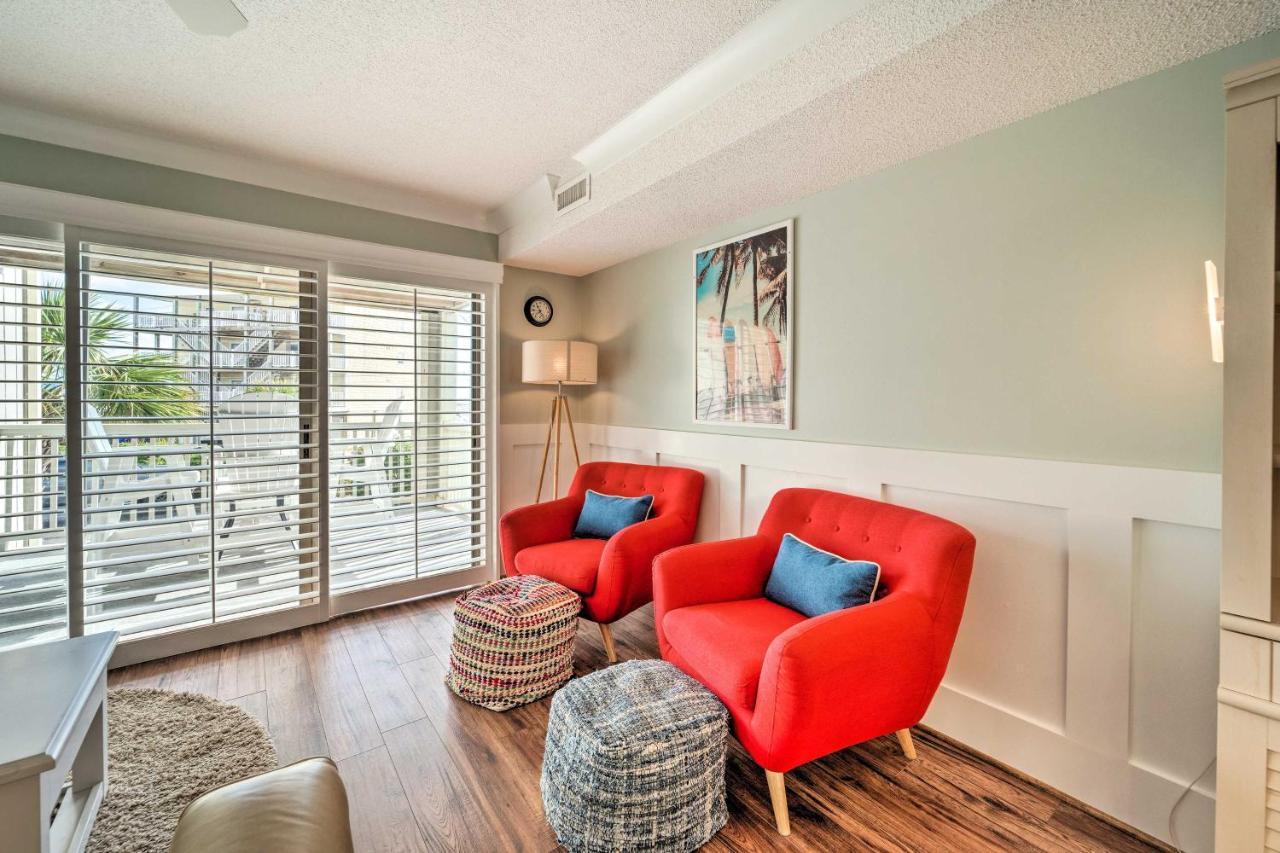 Bright Carolina Beach Condo - Walk To Shore! Εξωτερικό φωτογραφία